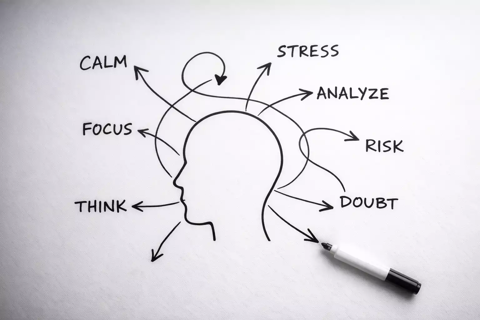 Representaci&oacute;n de sesgos mentales en toma de decisiones